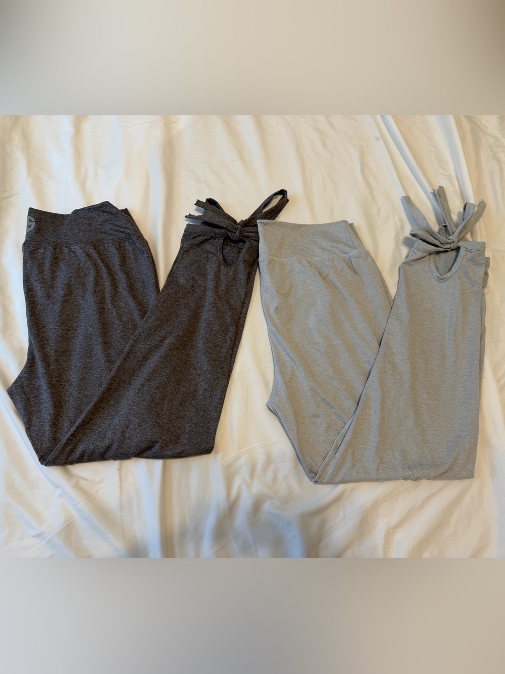 Simply Southern Women's Leggings Bundle - Dark Gray & Light Gray